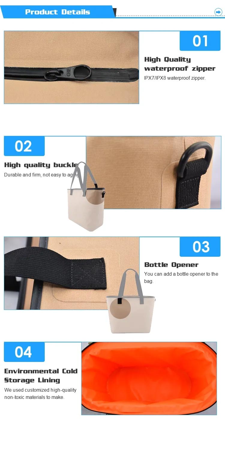 Waterproof Soft Cooler Tote Bag